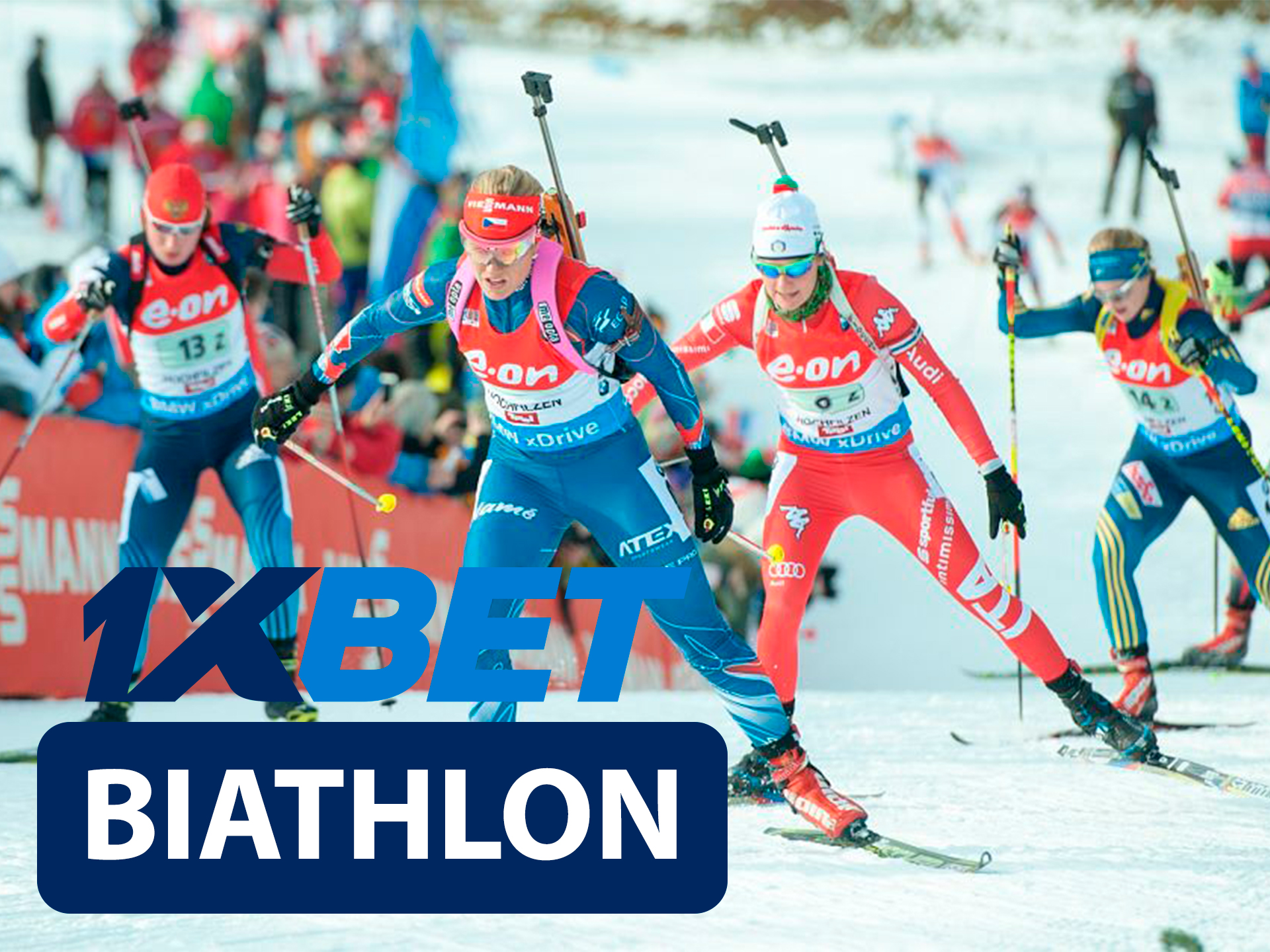 Start betting on biathlon with 1xBet.