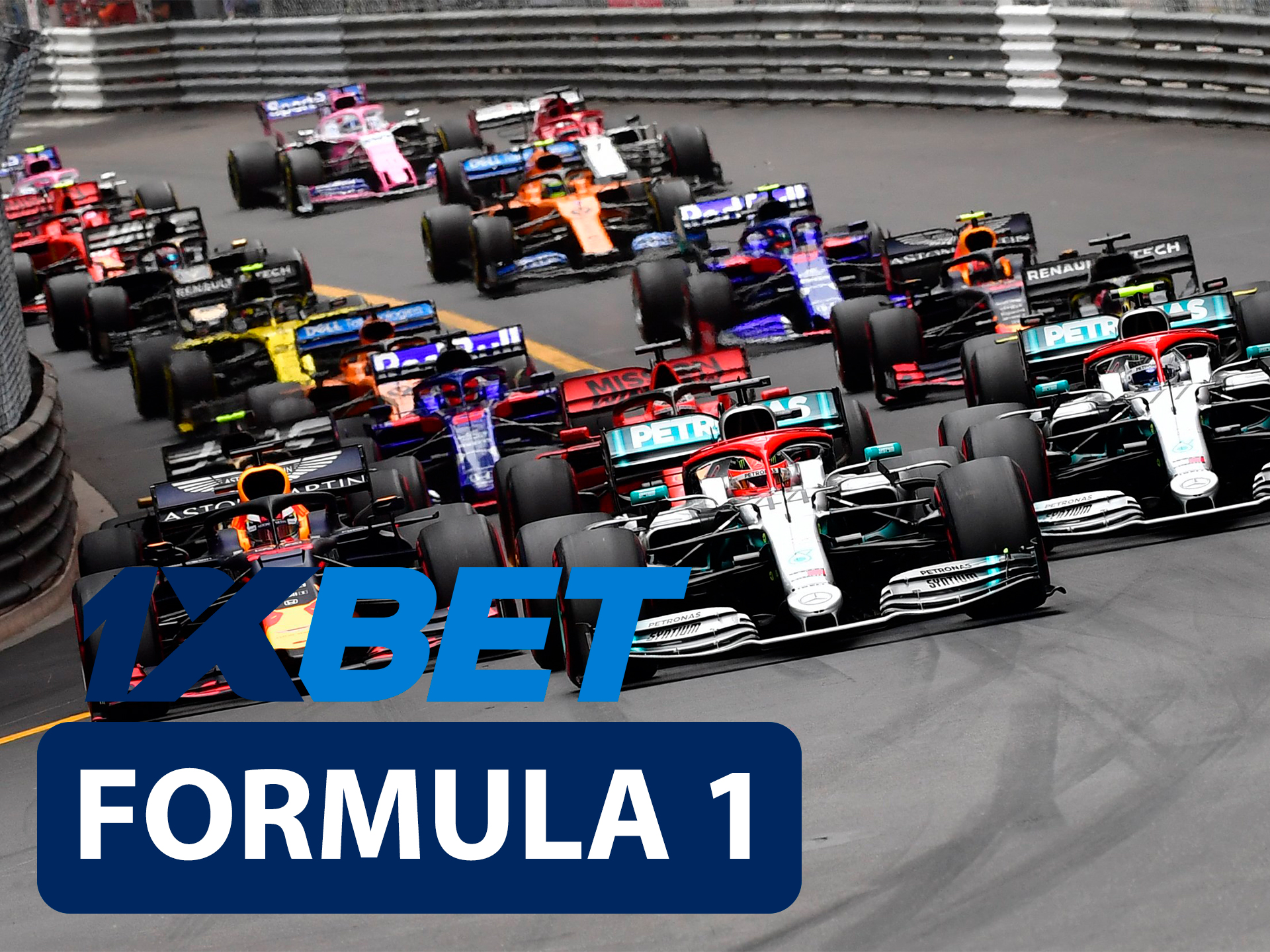 Start betting on Formula 1 with 1xBet