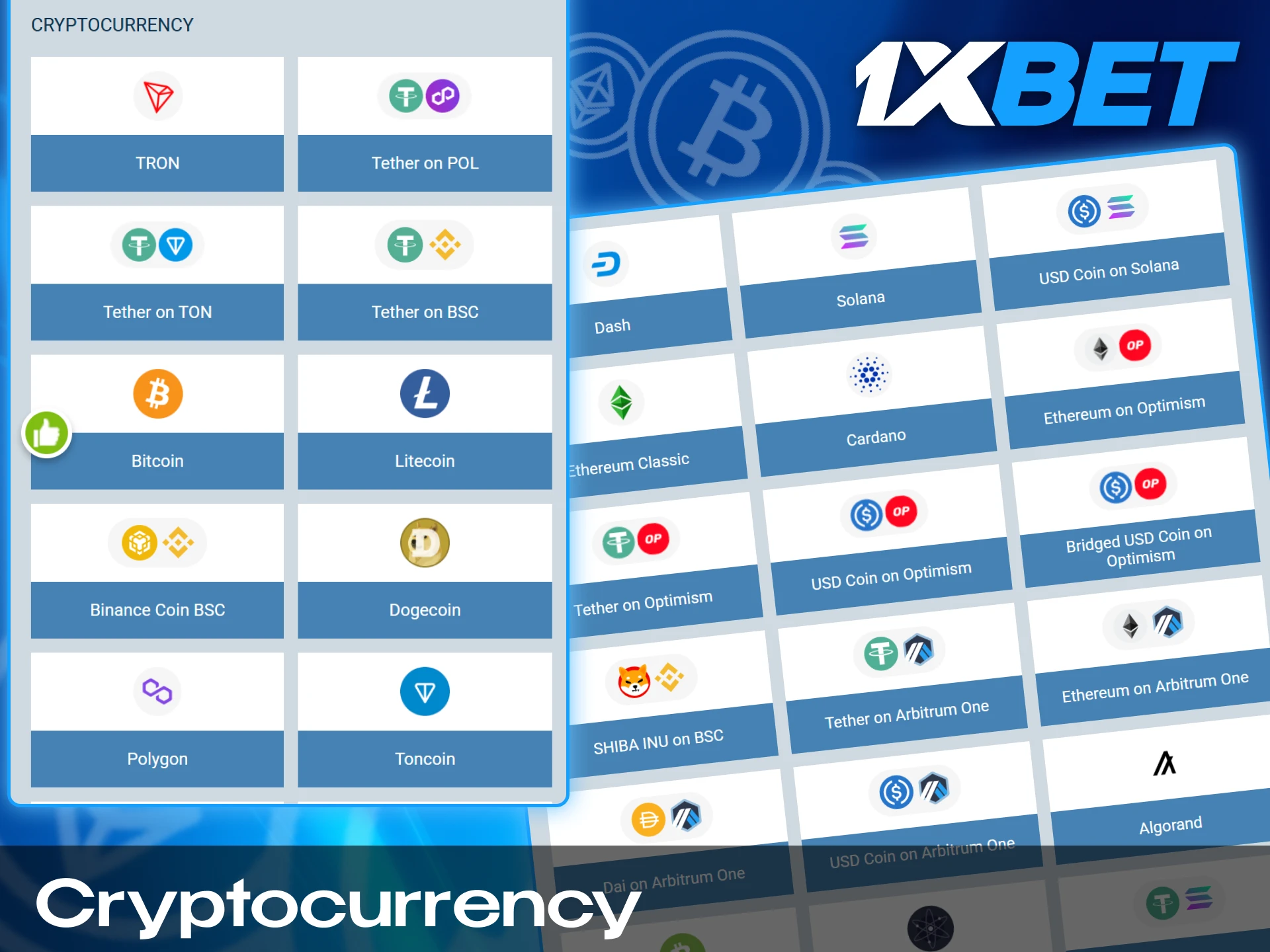 Withdrawing 1xBet India winnings to Bitcoin Ethereum or other digital asset wallets.