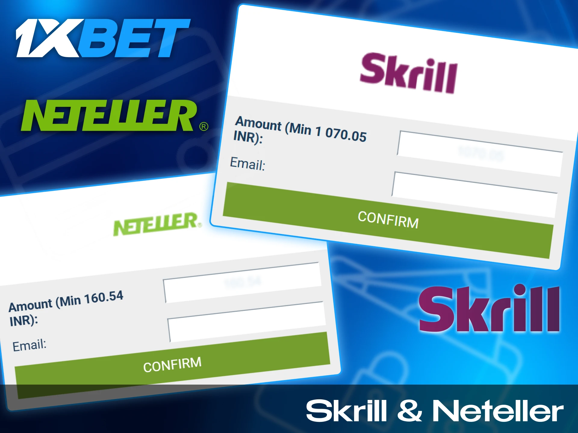 E-wallets is one of the quickest ways to wiltdraw your winnings.